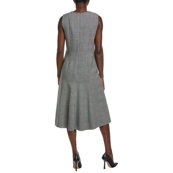 Akris Womens Midi Dress, Black - Picture 2 of 3